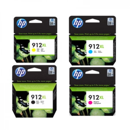 طقم حبر اتش بي سائل 912XL