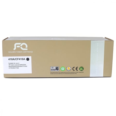 حبر ليزر FQ 410A الذهبي متوافق مع CF410A اسود