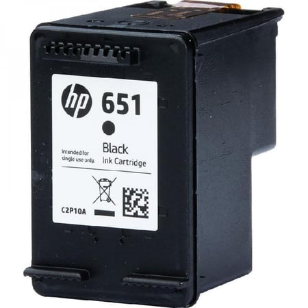 حبر سائل اتش بي أصلي C2P10AE 651 أسود