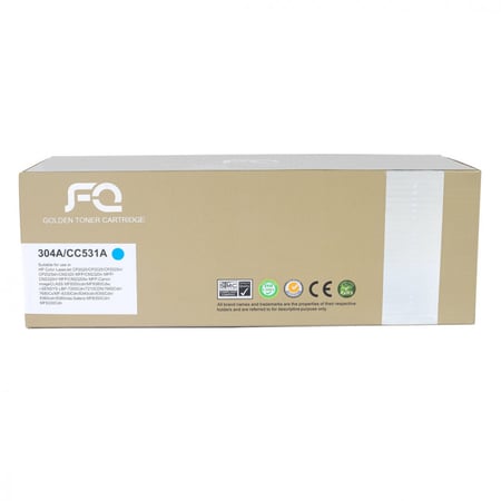 حبر ليزر FQ الذهبي متوافق مع CC531A 304A سماوي