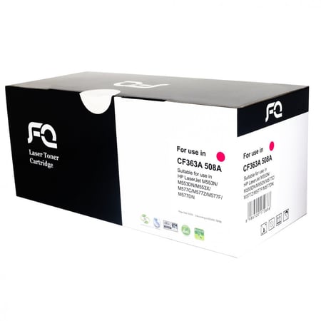 حبر ليزر FQ متوافق مع CF363A 508A أحمر