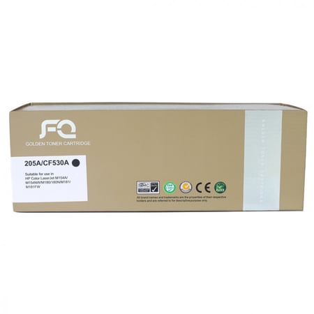 حبر ليزر FQ 205A الذهبي متوافق مع CF530A اسود