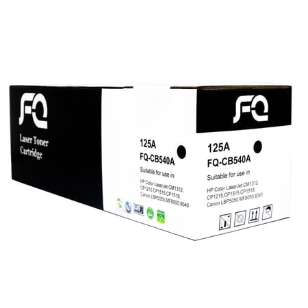 حبر ليزر FQ 125A متوافق مع CB540A CE320 CF210 اسود