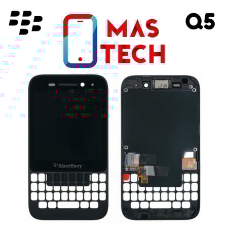 شاشة مع إطار بلاكبيري كيو 5