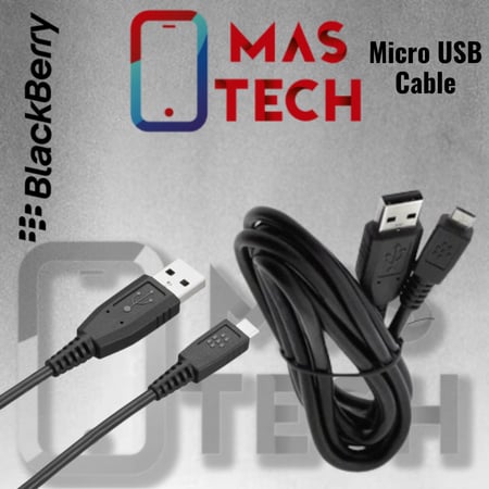 كيبل شحن و مزامنة بلاكبيري الأصلي