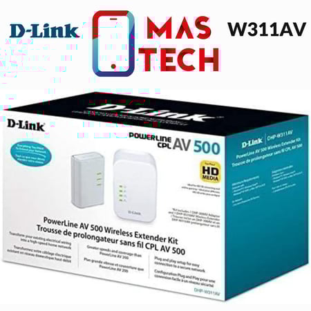 دي لينك موزع شبكة عبر خطوط الكهرباء