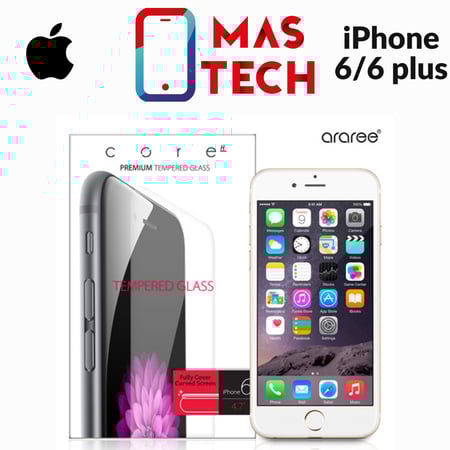 ستيكر حماية أسود أيفون 6/6 بلس