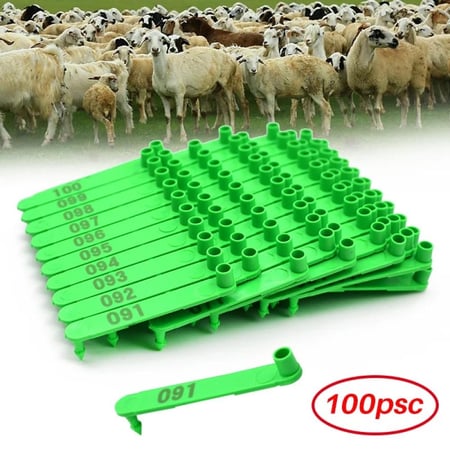 علامات ترقيم اغنام صغيرة 1 - 100