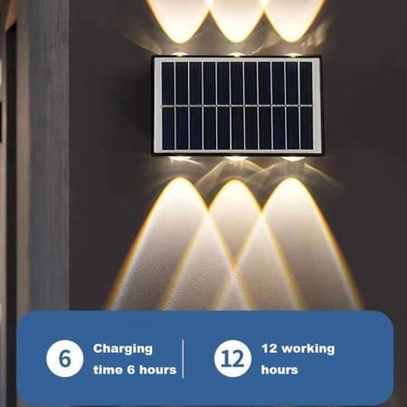 لمبة جدارية بالطاقة الشمسية