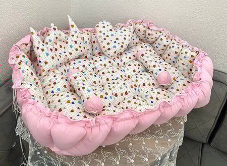 مفرش عش العصفور مستطيل