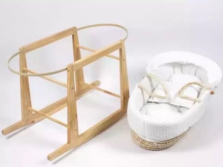 سرير مواليد سله موسى + القاعده هزاز