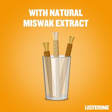 غسول الفم بالمسواك - ليسترين