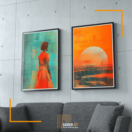 لــوحات ثنائية - تصميم مودرن