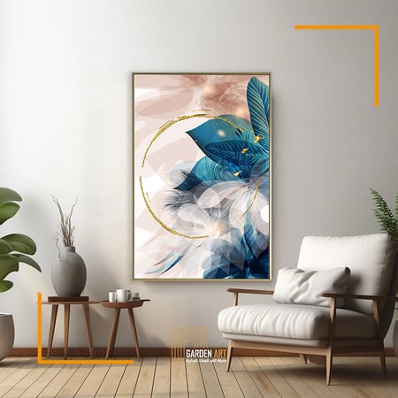 لــــوحات جداربة - فـن تجـــريدي