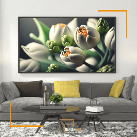 لــــوحات جداربة - فـن تجـــريدي