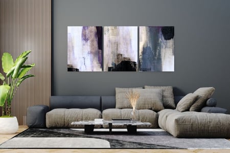 لوحة ثلاثية - فن تجريدي