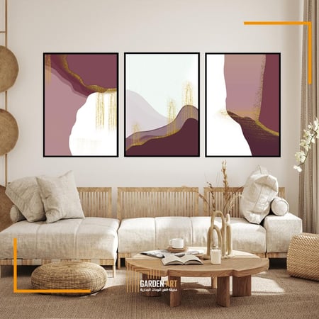 لــوحات ثلاثية - تصميم مودرن