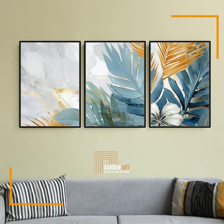 لــوحات ثلاثية - فن تجريدي