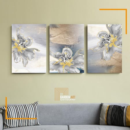 لــوحات ثلاثية - فن تجريدي