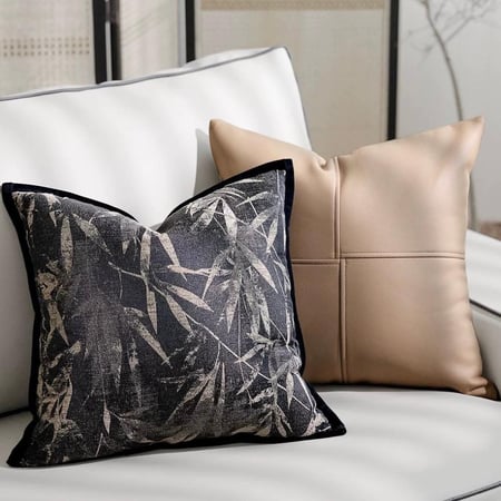 غطاء وسادة باللون الكاكي