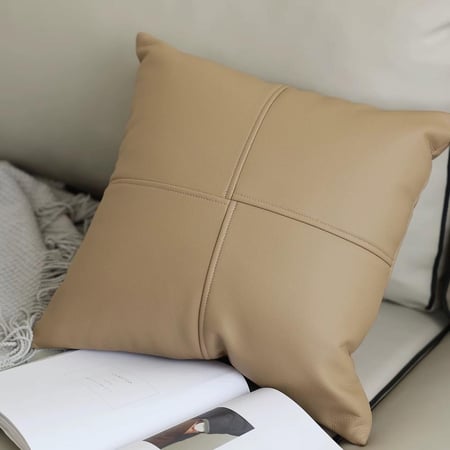 غطاء وسادة باللون الكاكي