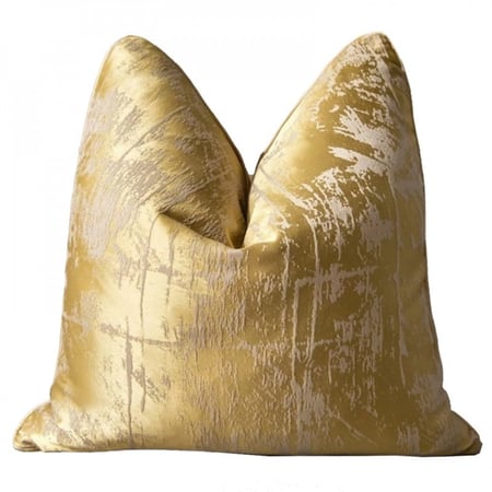 غطاء وساده أصفر