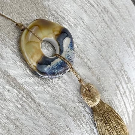 خداديه هدب مستطيلة رمادي بني بيج