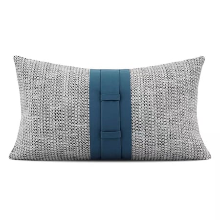 مجموعة أغطية وسائد رمادي وازرق - فانسي هوم