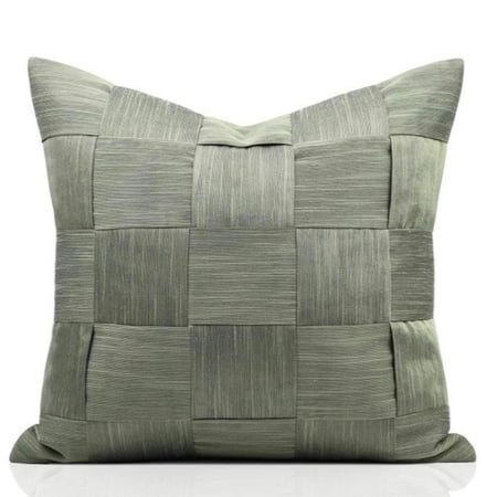 غطاء خدادية أخضر فاتح بتصميم عصري أنيق