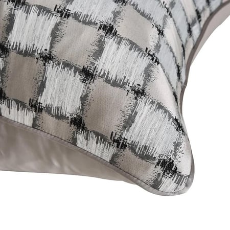 غطاء وساده فضي