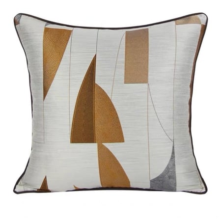 غطاء وسادة رمادي