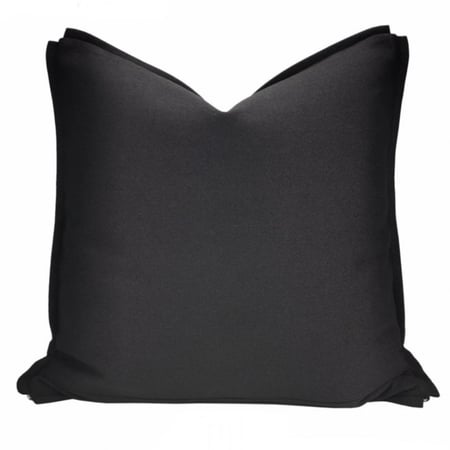 غطاء وسادة انيق رمادي واسود