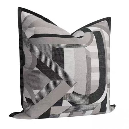 غطاء وسادة رمادي مودرن