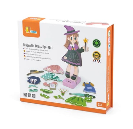 ملابس البنات المغناطيسية