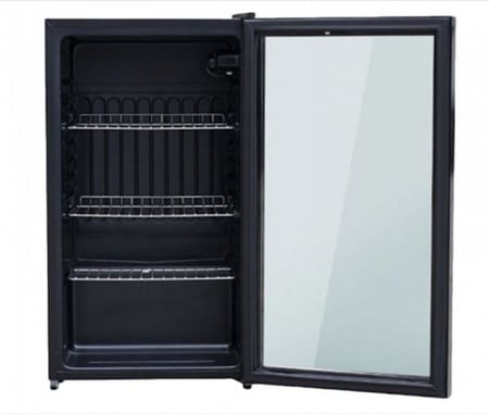 ثلاجة DANSAT دانسات باب زجاج 2ونص قدم