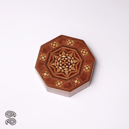 صندوق عود خشبي فاخر (صغير)