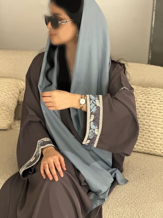 N25 - نص بشت بلاك بيري (رمادي)