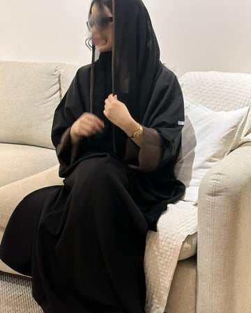 N28 - نص بشت - دبل فيس (أسود - بني )