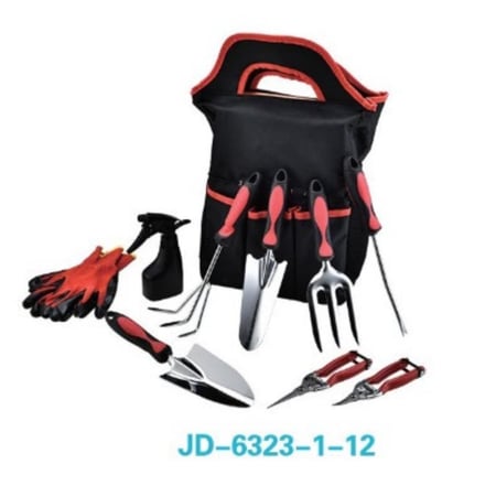 شنطة اسود ادوات بستنه 10 قطع موديل JD-6323