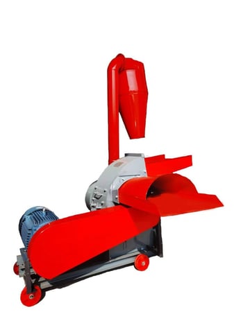 جاروشة اعلاف مع سايكلون 20 حصان مع مدخلين كهرباء الفتاكة FFC-420D