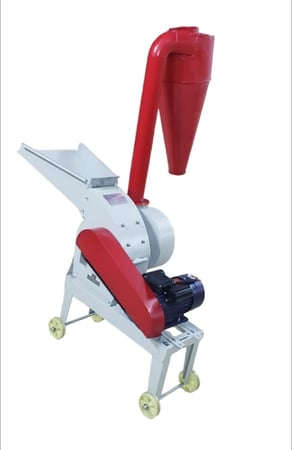 جاروشة اعلاف جراشة مع سايكلون كهرباء  FFC-350