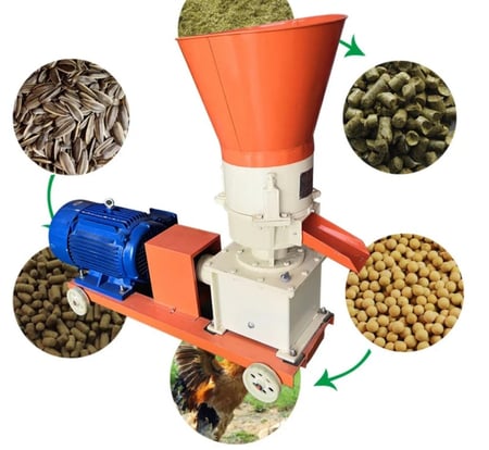 مكبس اعلاف GC-260 انتاج 500 كيلو  كهرباء 220/380 فولت