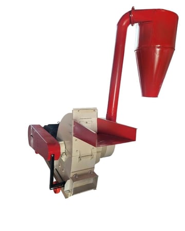 جاروشة جراشة اعلاف مع سايكلون 20 حصان كهرباء الفتاكة FFC-420