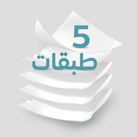 عرض اليوم الوطني 15 عبوة من مناديل موفا العملاقة 1800 منديل خمس طبقات