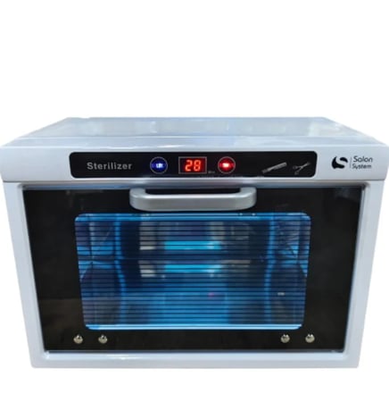 جهاز تعقيم الأدوات وتسخين المناشف LCD بالاشعه فوق البنفسجيه