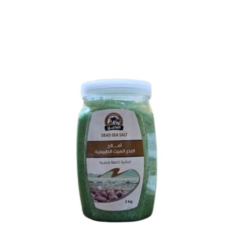 املاح البحر الميت بالنعناع