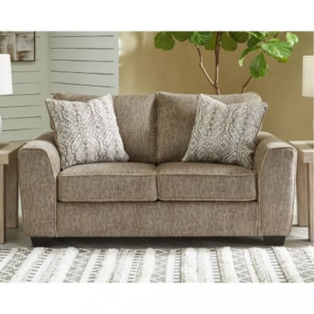 كنبة مقعدين 85×85×180سم - بيج -