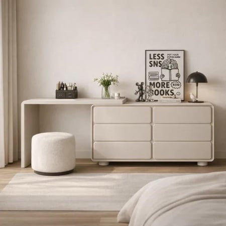 طاولة تزيين بيرلا