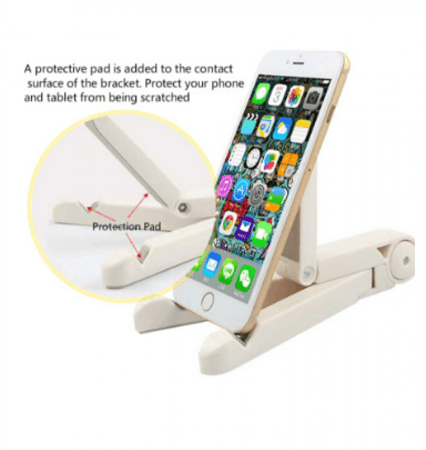 قاعدة وحامل  الايباد والايفون قابلة للطي