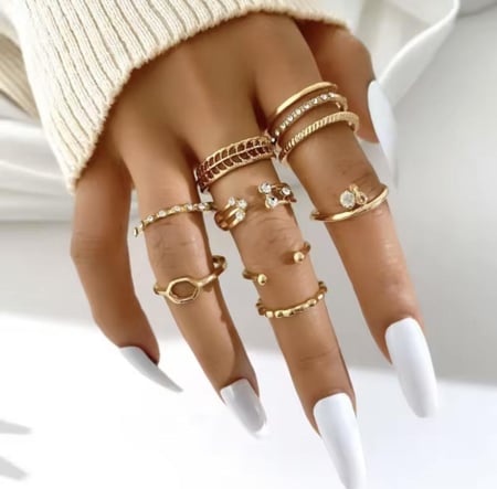 مجموعه طقم خواتم